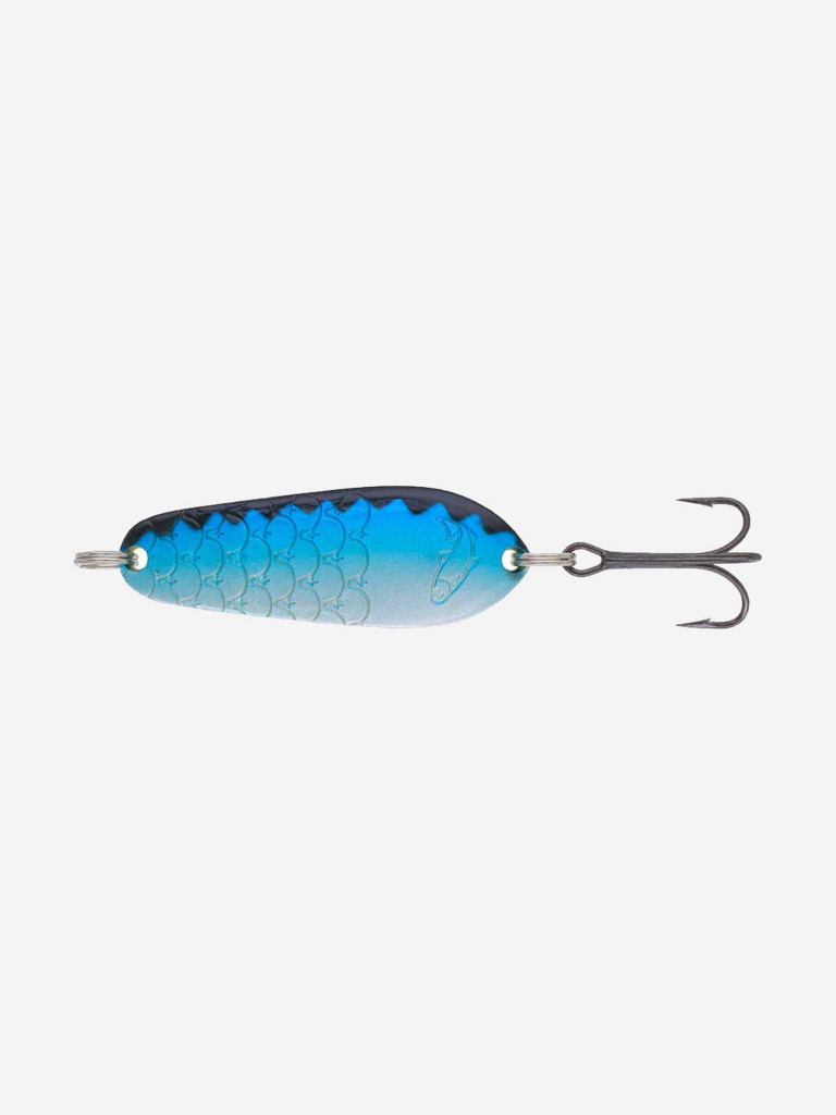 Блесна колеблющаяся Kuusamo Rasanen 50/4, BL/BLU/S-AL