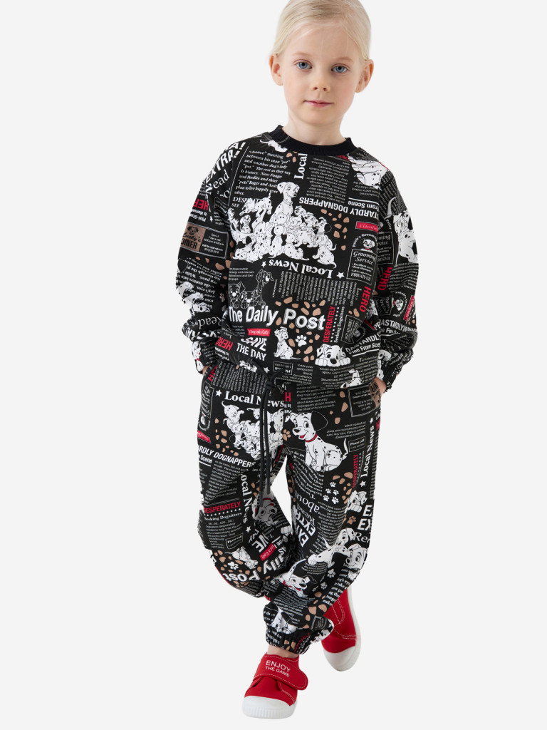 Комплект для девочек: свитшот, брюки PlayToday