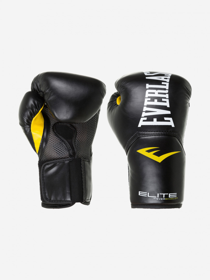 фото Перчатки боксерские everlast elite pro style, черный