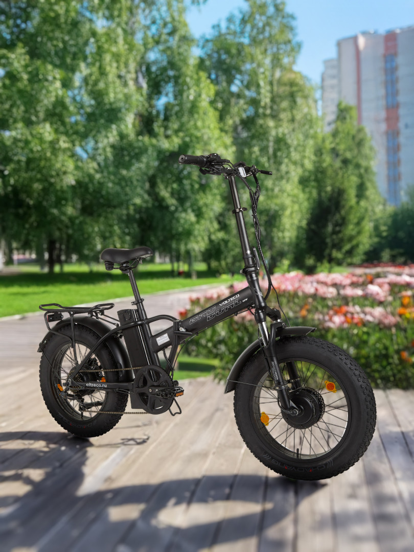 Электровелосипед Eltreco Volteco Bad Dual New 2022 Черный 139999₽