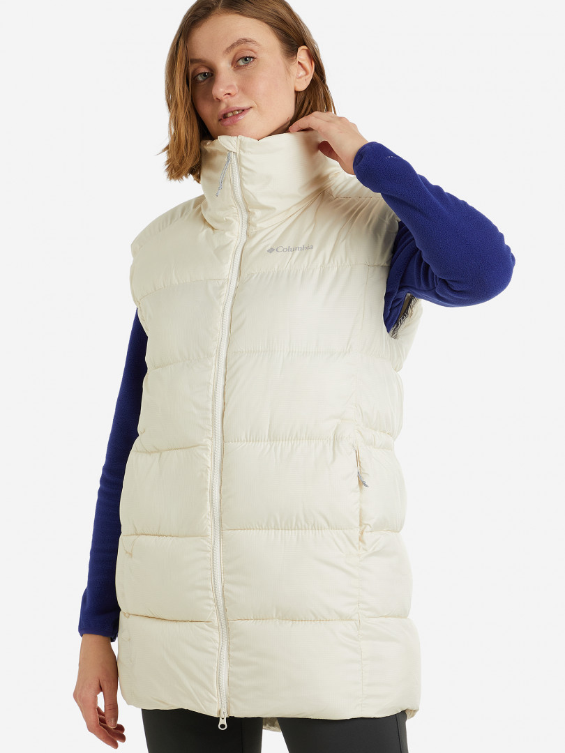 Жилет утепленный женский Columbia Puffect Mid Vest 26583130299 Бежевый, размер 52, 54,46,44,50,42,48, фото 1