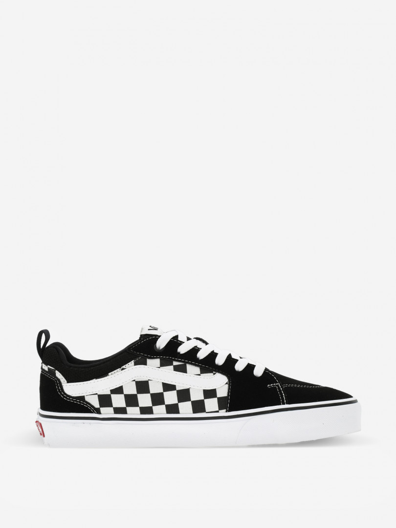 фото Кеды мужские vans mn filmore (checkerboard), черный