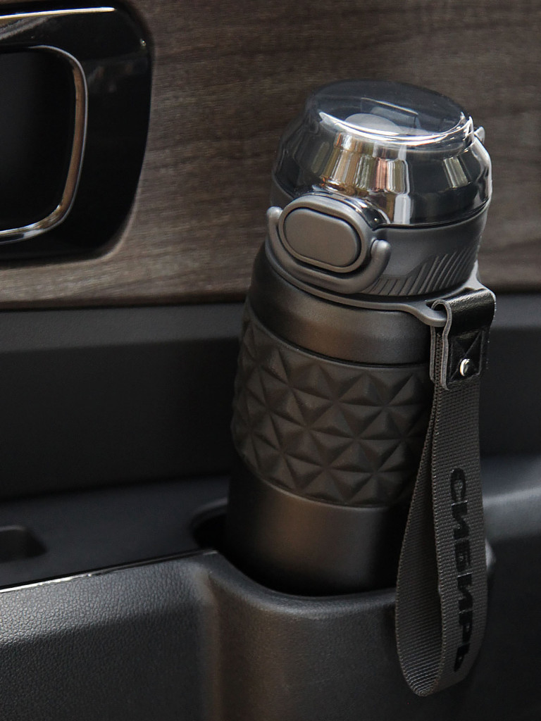 Термокружка Сибирь "Свежий ветер" 0.6л с трубочкой