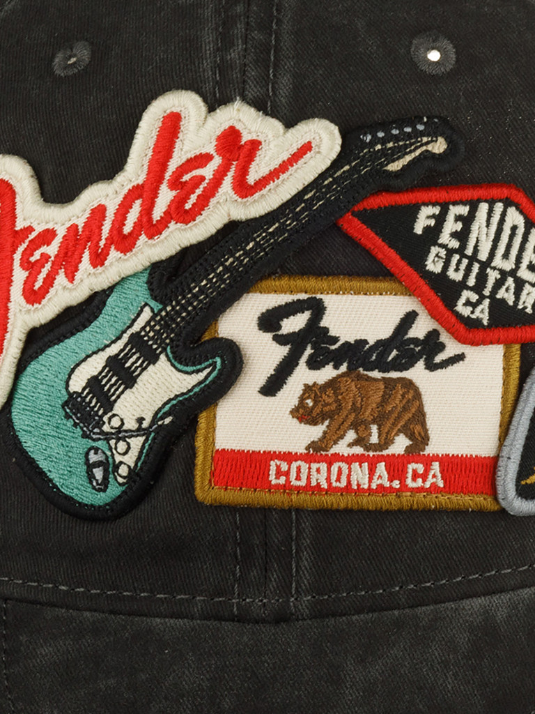 Бейсболка AMERICAN NEEDLE SMU705A-FEND Fender Iconic (черный)