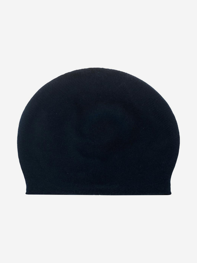 Шапка без отворота STETSON 8699203 LONG BEANIE CASHMERE (синий)