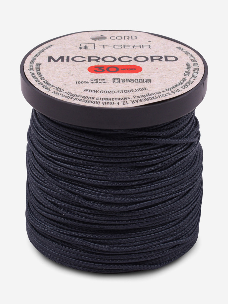 Микрокорд T-Gear x CORD nylon катушка 30м (Dark Navy)