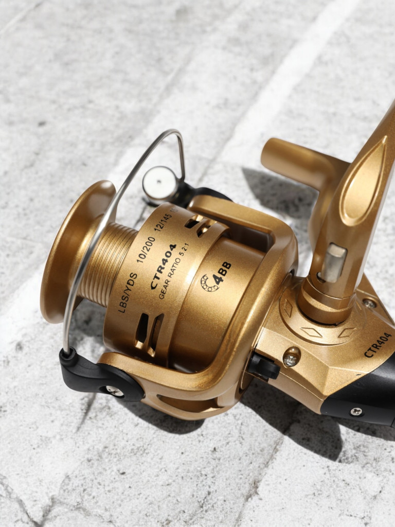 Катушка рыболовная Kaida CTR404-4BB