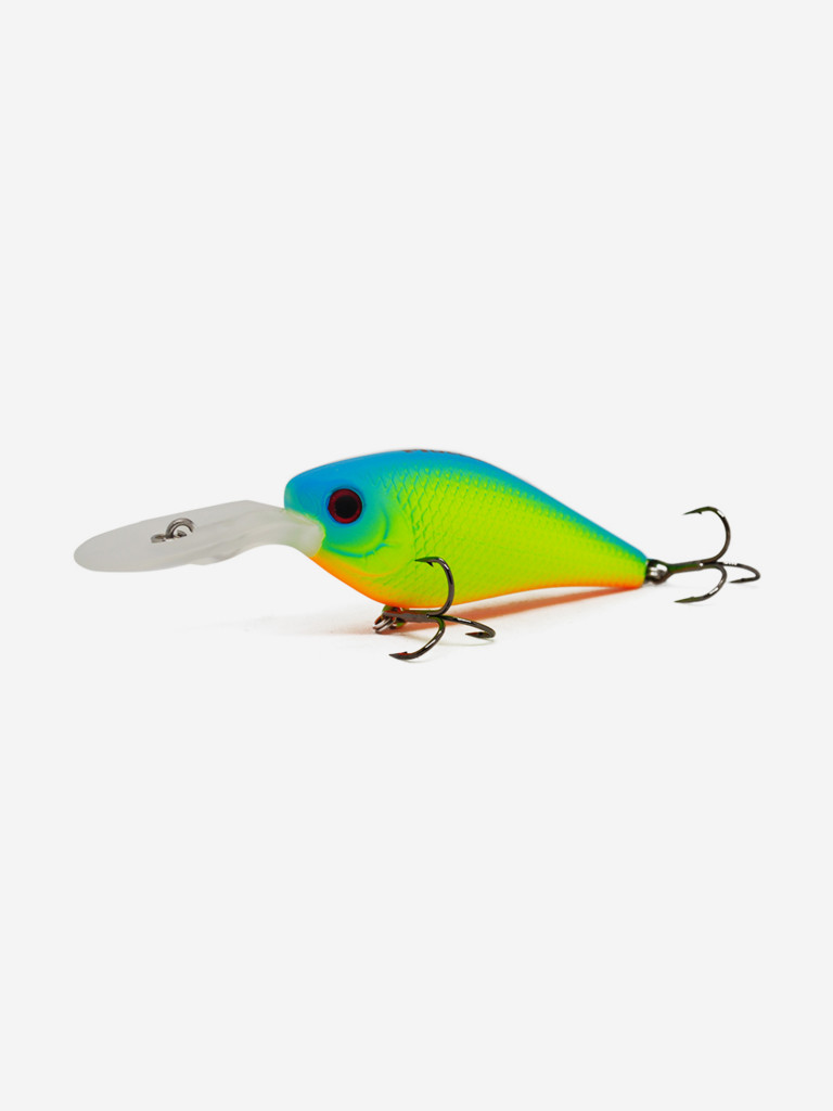 Воблер Mottomo Deep Wrestler 55F 9g Chart Green Yellow