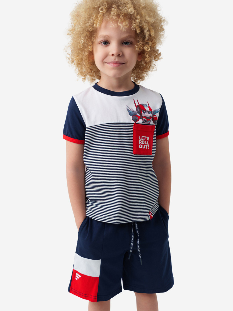 Комплект для мальчиков: футболка, шорты PlayToday