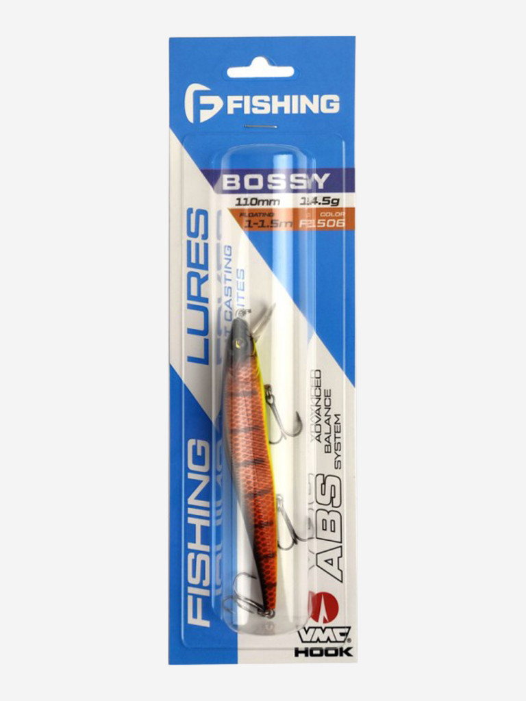 Воблер Bossy 110мм 14,5г 1,0-1,5м F1506 Суспендер