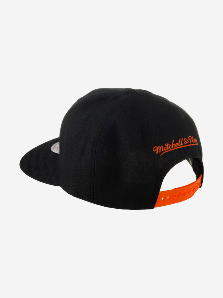 Бейсболка с прямым козырьком MITCHELL NESS 6HSSLD21213-ADUBLCK Anaheim Ducks NHL (черный)