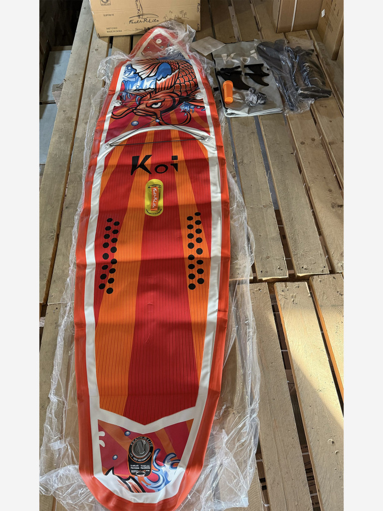 SUP-доска Funwater KOI 01E-S 350*84*15,полный комплект