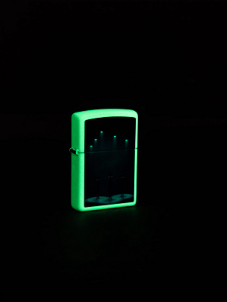 Зажигалка бензиновая ZIPPO 49487 Aliens