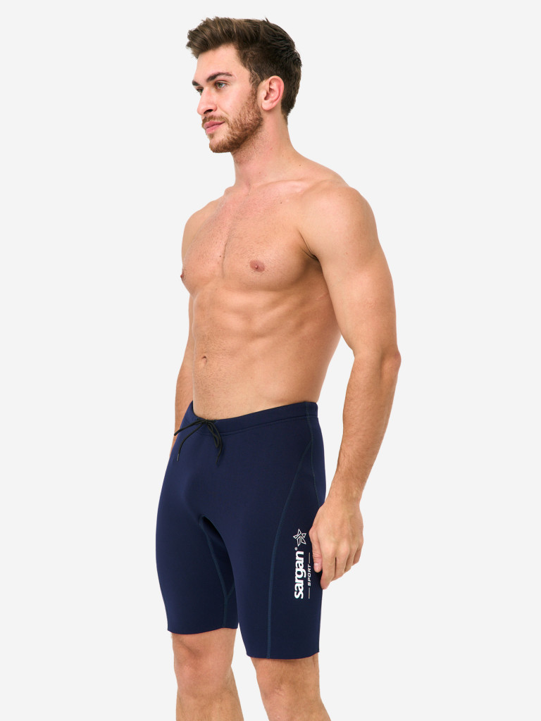 Шорты неопреновые мужские 2мм на затяжке для водного спорта SARGAN Sport