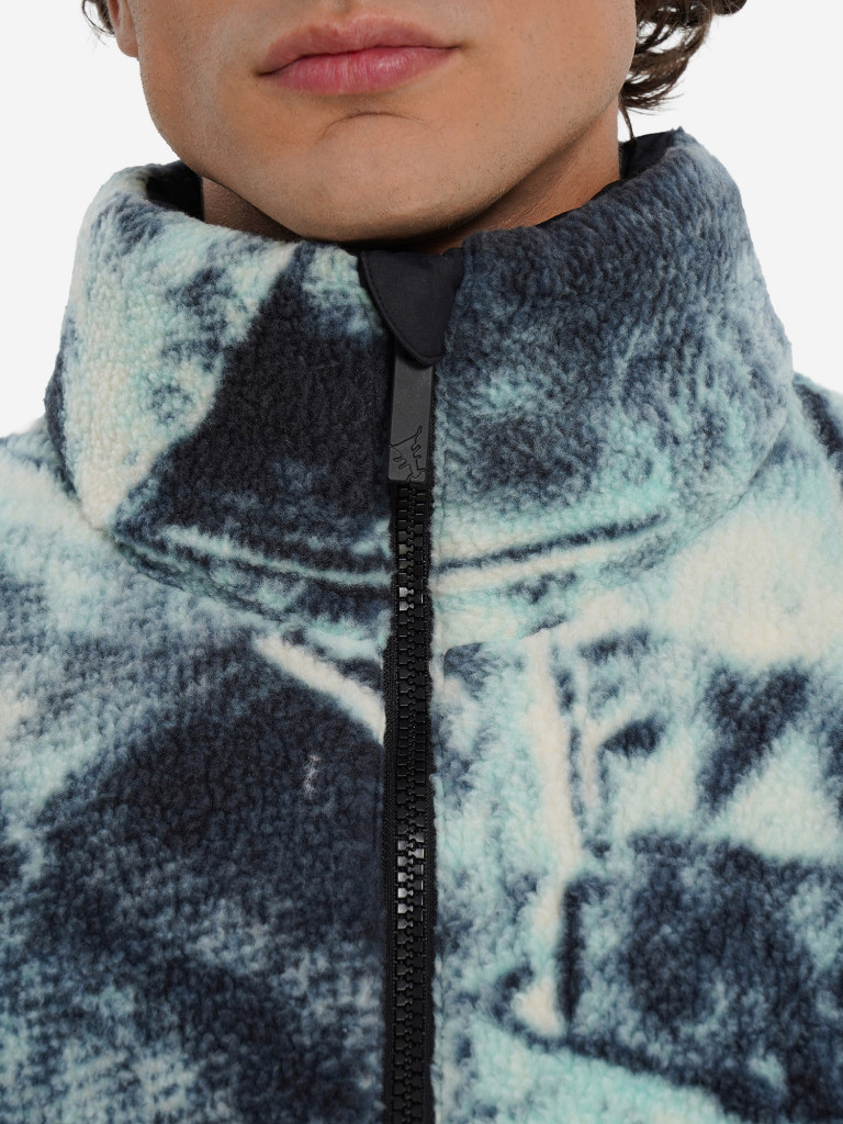 Пуховик мужской двусторонний оверсайз Termit