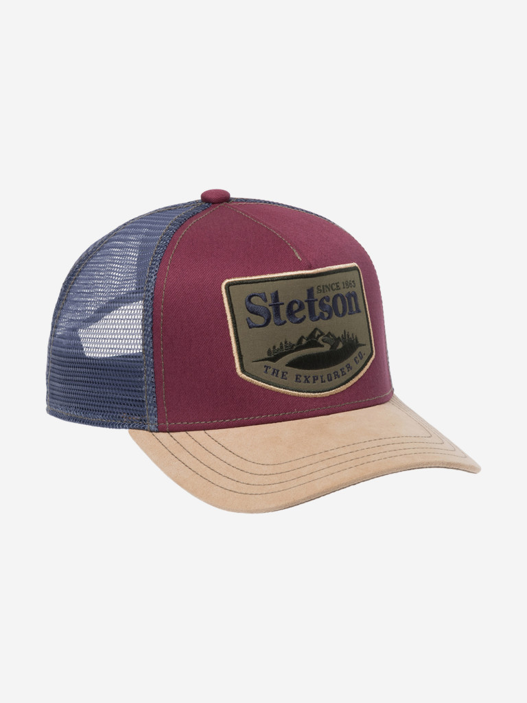Бейсболка с сеточкой STETSON 7741168 TRUCKER CAP EXPLORER CO.