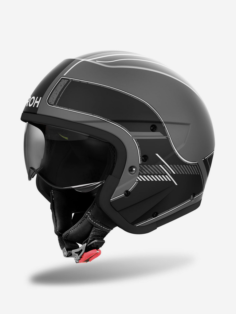 Мотошлем Airoh J110 RASTER Black Matt