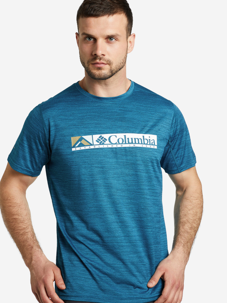 Футболка мужская Columbia Alpine Chill Zero Graphic Short Sleeve