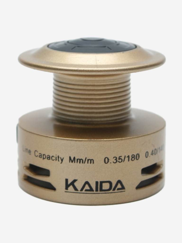 Катушка для спиннинга безынерционная Kaida катушка рыболовная CTR-404A-4BB с металлической шпулей (4) подшипник