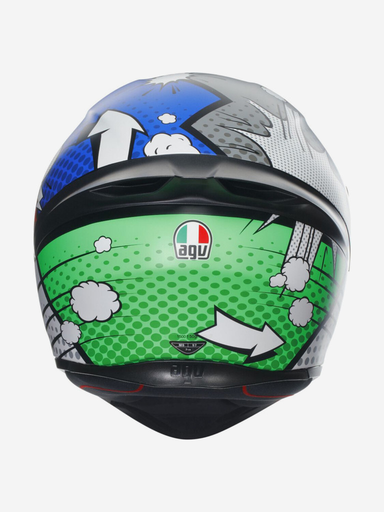 Мотошлем интеграл AGV K1 S E2206 Bang Matt Italy/Blue