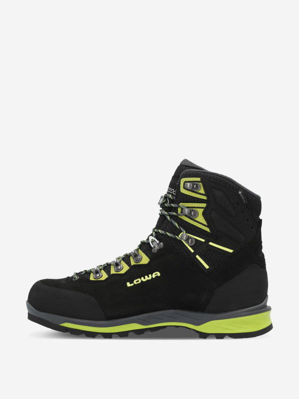 Ботинки мужские Lowa Ticam Evo GTX черный/салатовый цвет — купить за 45999 руб., отзывы в интернет-магазине Спортмастер