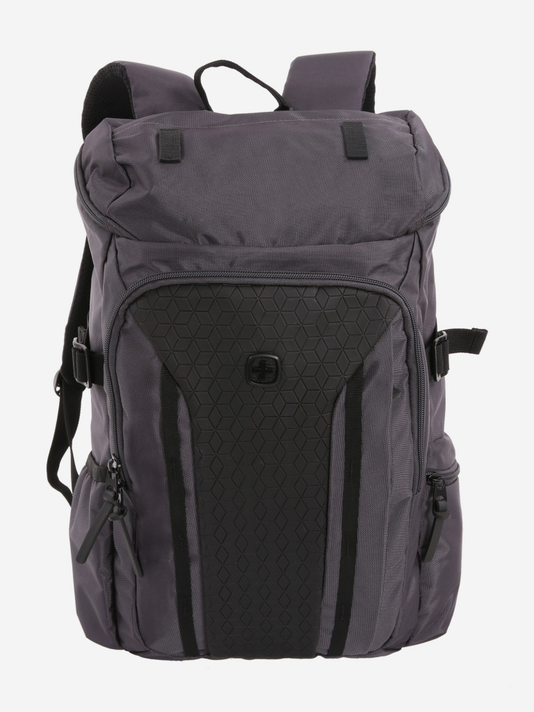 Рюкзак WENGER 15'', серый / чёрный, полиэстер 900D/ М2 добби, 29х15х47 см, 20 л