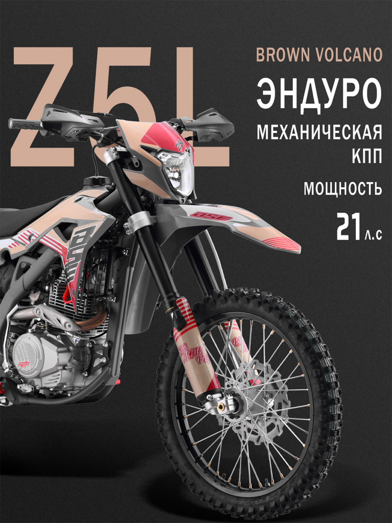 Эндуро / кроссовый мотоцикл BSE Z5 L