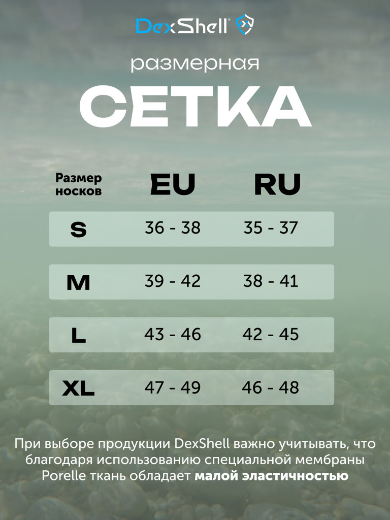 Водонепроницаемые носки Dexshell Thermlite 2.0
