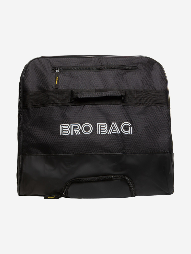 Сумка хоккейная взрослая BRO BAG 4024srw-bk на колесах