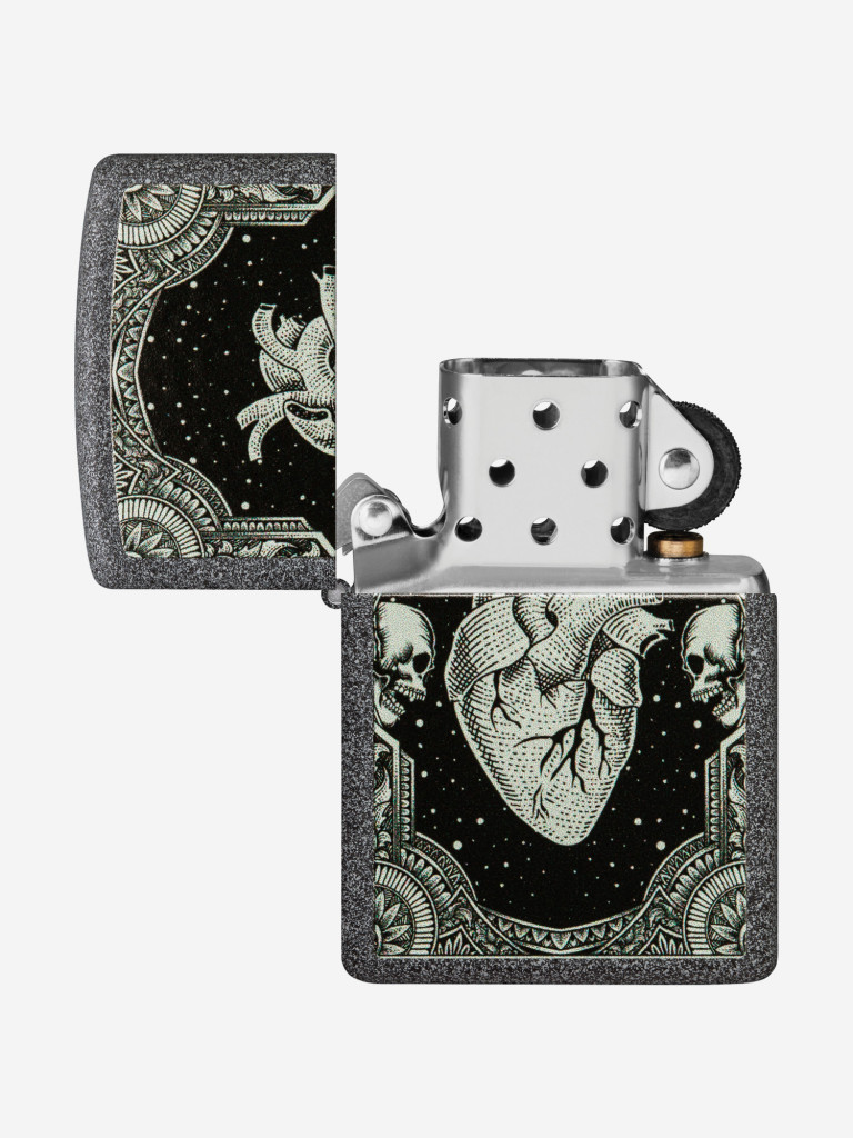 Зажигалка бензиновая ZIPPO 48720 Heart