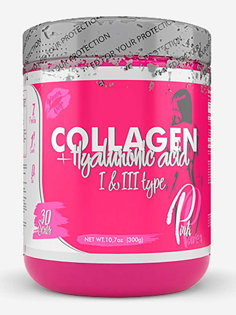 Коллаген PinkPower Collagen + Hualuronic acid, 300 г, Барбарис розовый цвет  — купить за 1420 руб. со скидкой 30 %, отзывы в интернет-магазине  Спортмастер