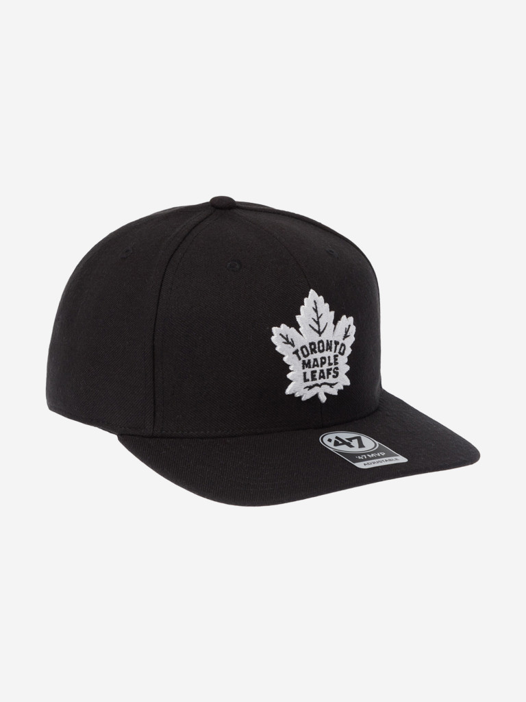 Бейсболка с прямым козырьком 47 BRAND H-NSHOT18WBP-BKW Toronto Maple Leafs NHL