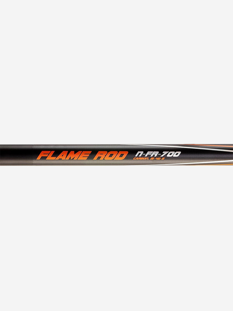 Удилище маховое Nisus FLAME ROD carbon, 7 м, 15-40 г