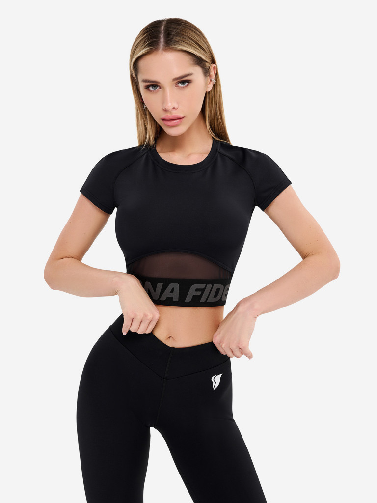 Топ женский Bona Fide: Hi-Tech Shirt "Black"