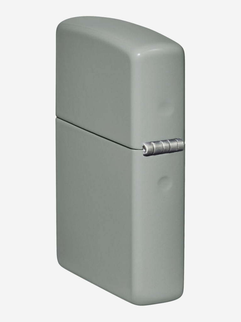 Зажигалка бензиновая ZIPPO 49452ZL Classic Logo Flat Grey