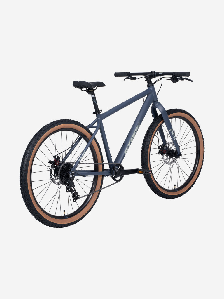 Велосипед Stark'25 Tank 27.1 D+ сине-серый матовый/серый S/16"