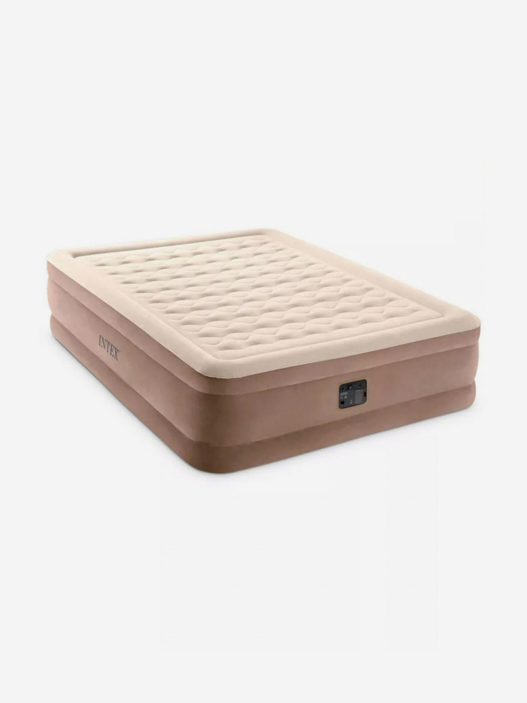 Надувная кровать 152х203х46см "Ultra Plush" встр.нас. 220В, до 272кг