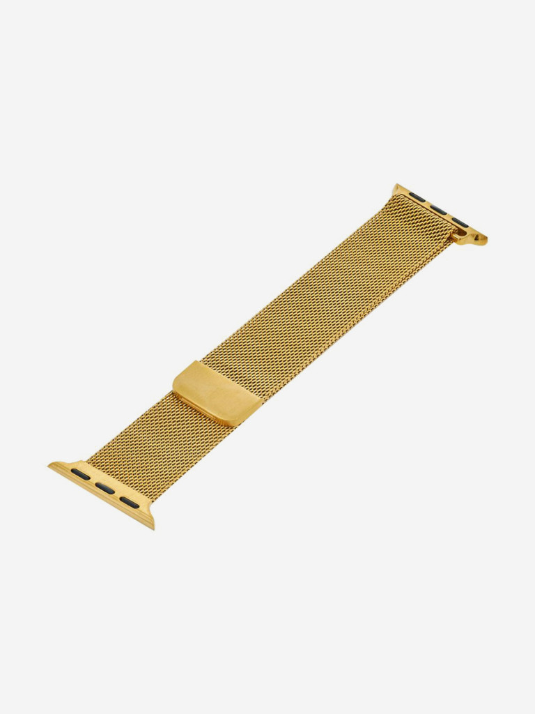 Ремешок для часов Apple Watch 41/40/38 mm Mutural Оригинал, ультралегкий металлический на магните — золотой
