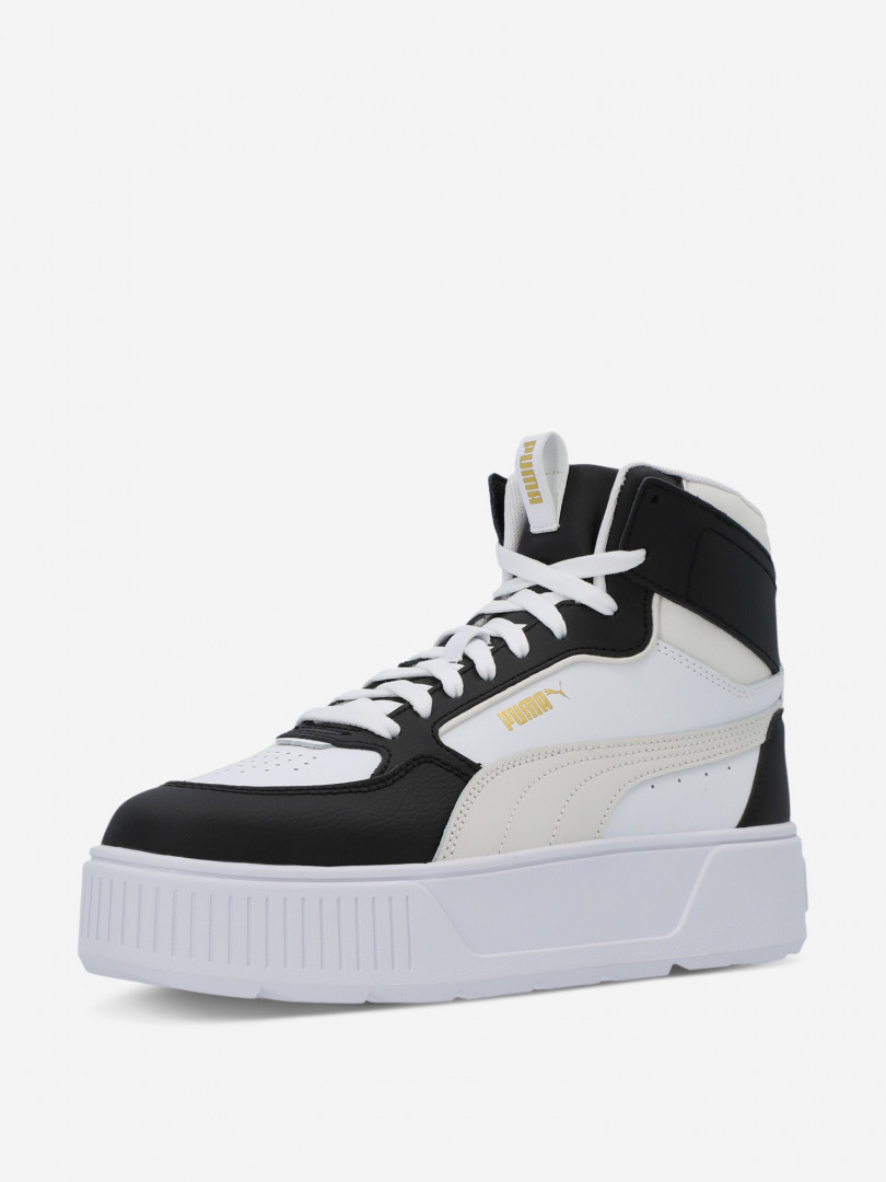 фото Кеды женские puma karmen rebelle mid, белый