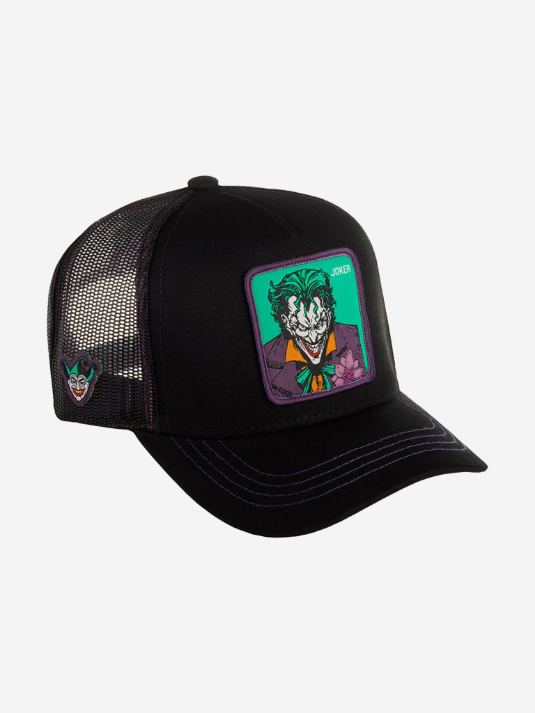 Бейсболка с сеточкой CAPSLAB CL/DC3/1/CAS/JKR2 DC Comics Joker (черный)
