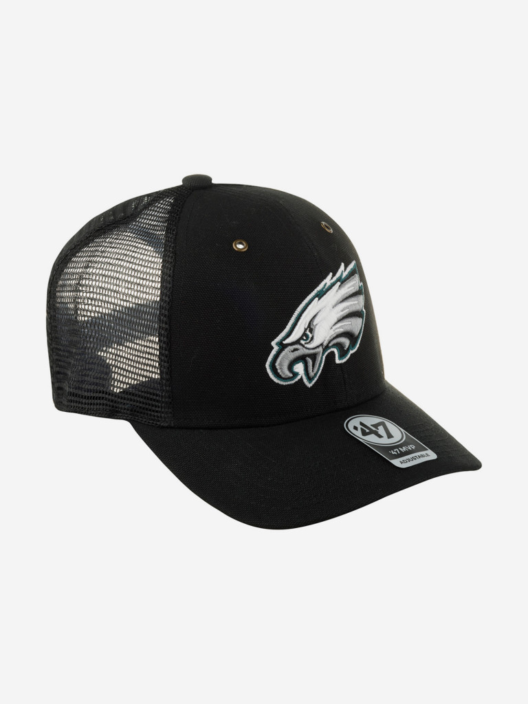 Бейсболка с сеточкой 47 BRAND Carhartt collab Philadelphia Eagles NFL (черный)