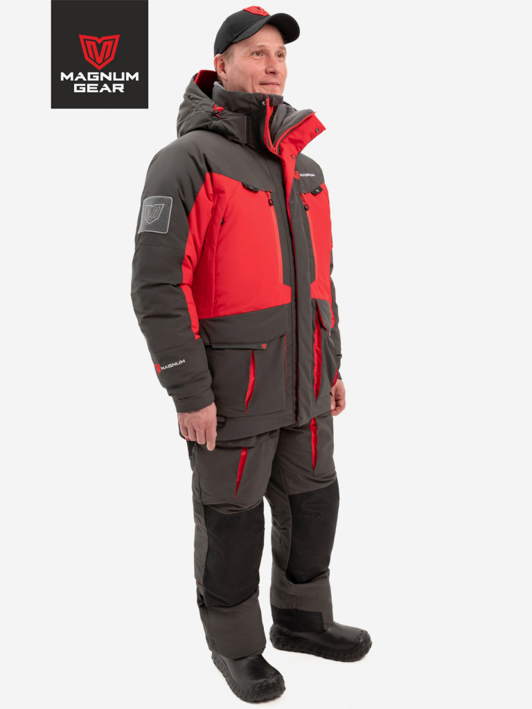 Костюм для рыбалки MAGNUM GEAR TITAN 2 -45° С красный
