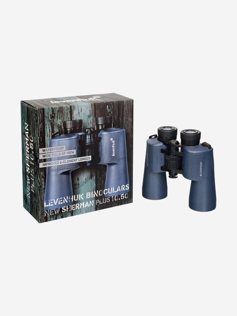 Бинокль Levenhuk New Sherman PLUS 10x50