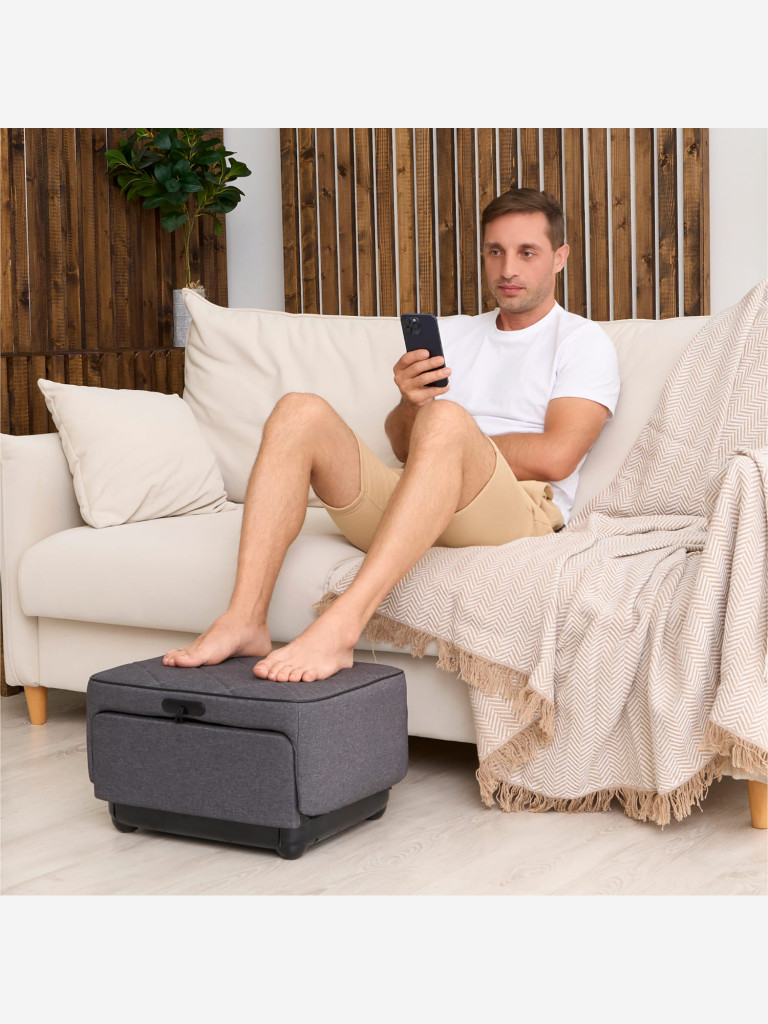 Массажер для ног GESS PUF электрический лимфодренажный, 5 программ