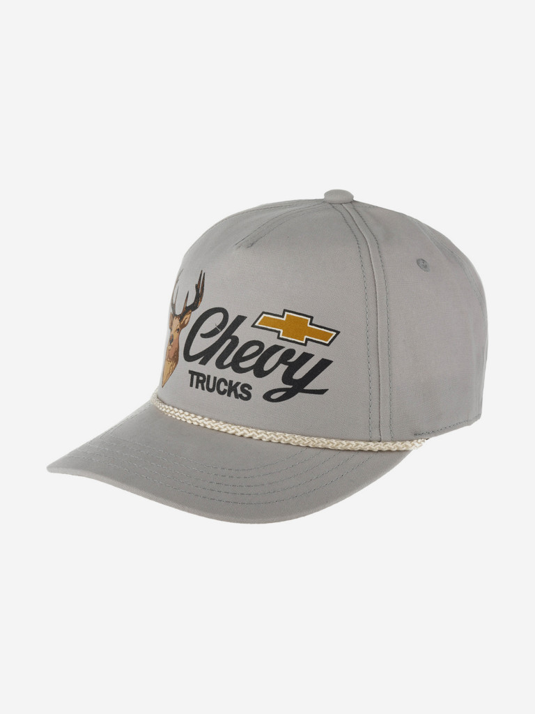 Бейсболка AMERICAN NEEDLE 23005A-CHEVY Chevy Trucks Canvas Cappy (серый)