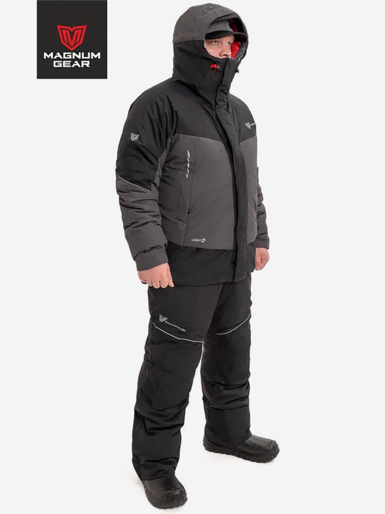 Костюм мужской MAGNUM GEAR ICEBERG PRO -25° С графит/черный