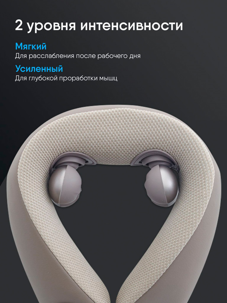 Массажер для шеи Ergonova SmartNeck с роликовым массажем