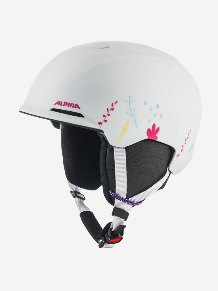 Горнолыжный шлем Alpina Brix Junior White-Graphic Matt
