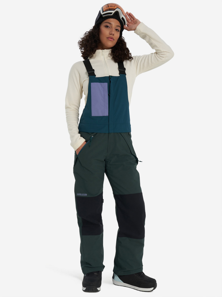 Полукомбинезон сноубордический женский Airblaster Sassy Hot Bib
