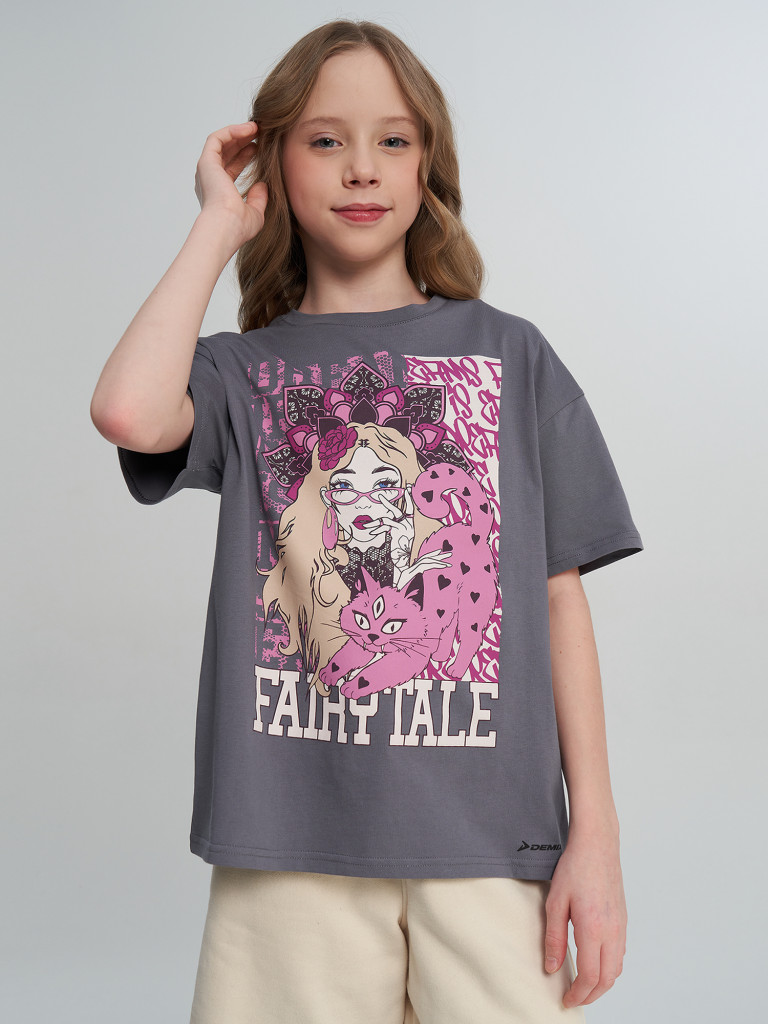 Футболка для девочек Demix